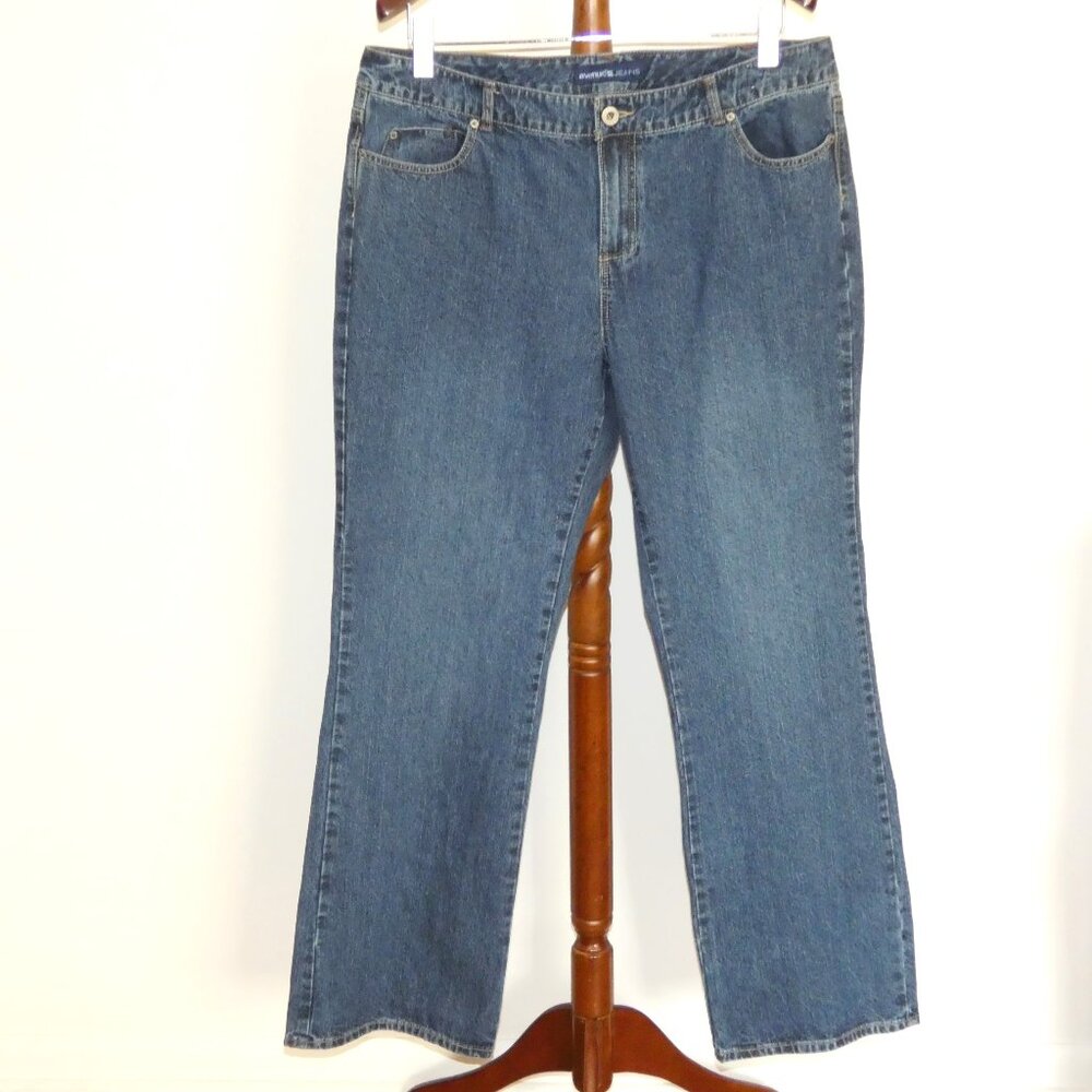 Avenue Jeans straight leg denim jeans